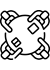 icone table ronde en noir